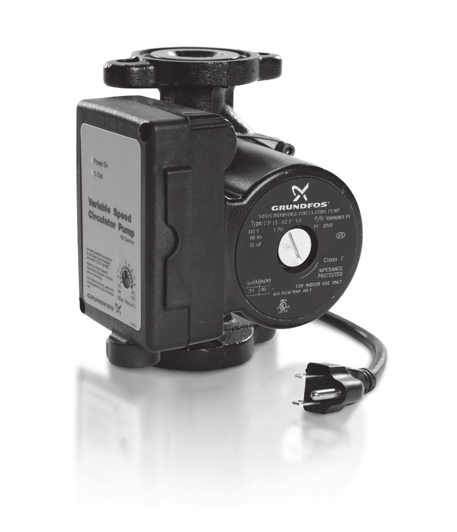 GRUNDFOS INSTRUCTIONS Grundfos Variable Speed Installation and