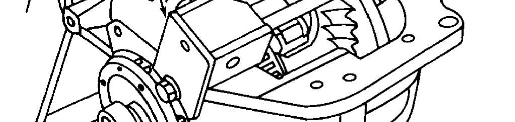 16. Fig. 16: Placing Measuring Tip Of Dial Indicator On Opposite Side Of Housing 2) Using Wrench (5371), tighten adjuster nuts on both sides. See Fig. 17.