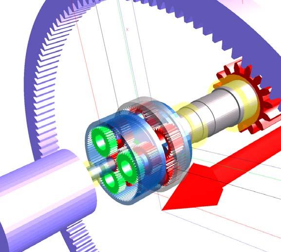 the bearing and gearing forces Determination of the