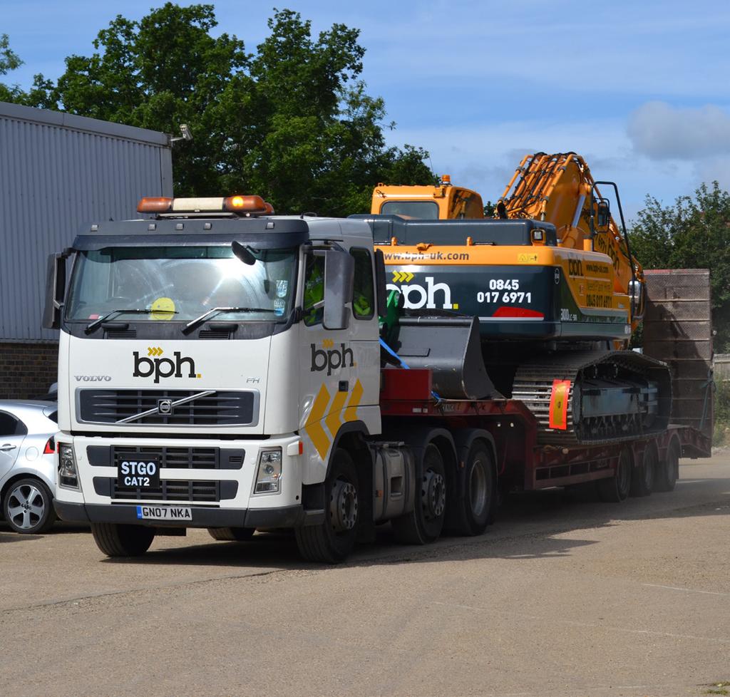 We are able to attachments for earth moving, construction deliver plant throughout the UK, 24 hours a and landscaping, as