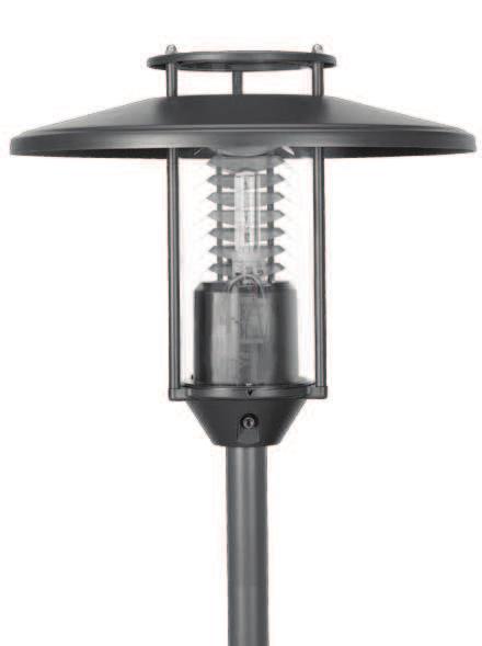 Thermofix (only LNN) warrants optimal temperature behaviour for compact fluorescent (FSD) lamps and assures a firm fixation of the lamp in combination with the lamp holder.