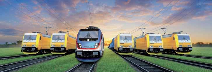 THE EVOLUTION OF MOBILITY LOCOMOTIVES The BOMBARDIER* TRAXX* locomotive family incorporates electric and diesel-electric locomotives for freight and passenger services based on the Class 185 platform