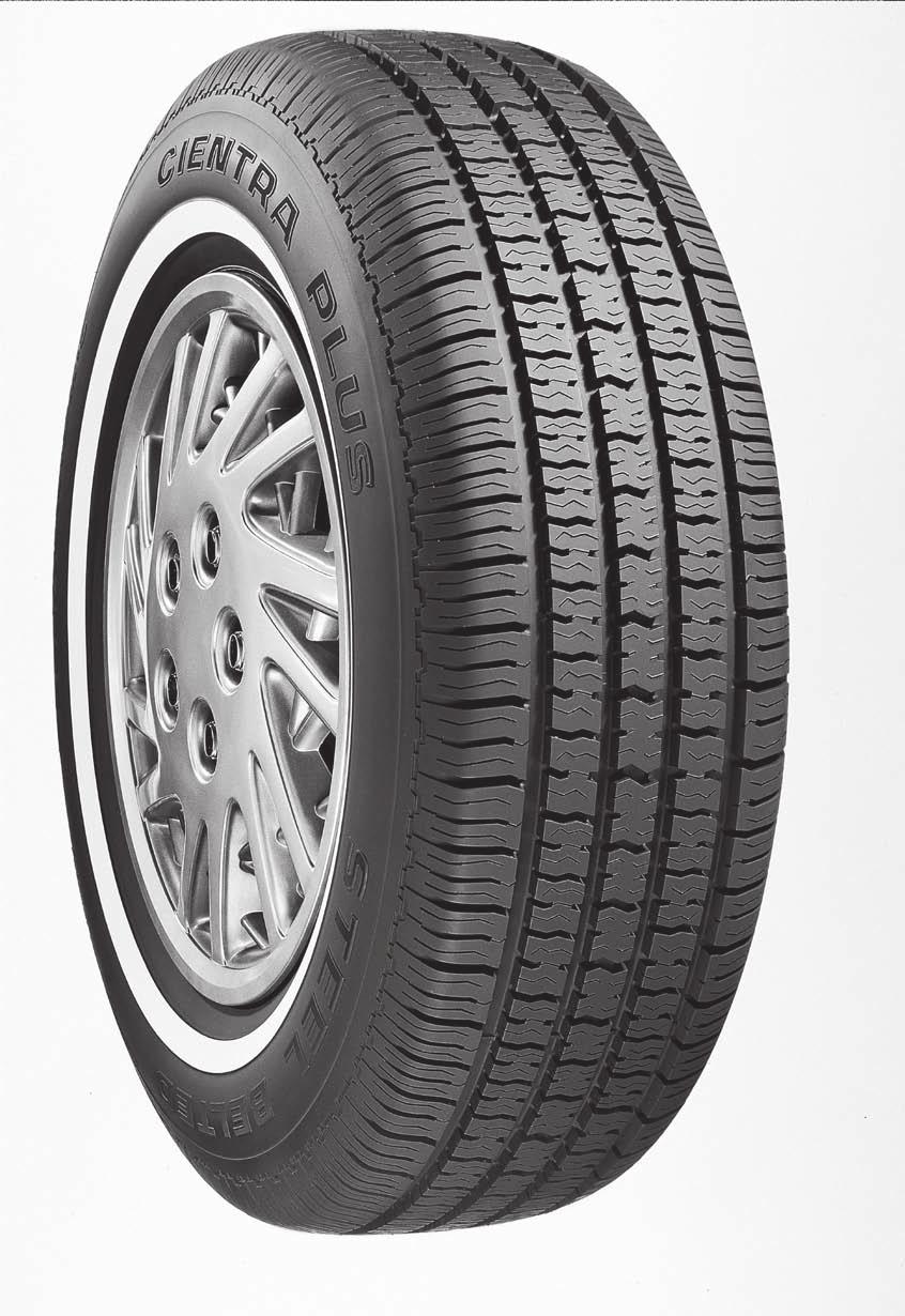 TRIVANT CIENTRA PLUS Designed for overall performance, this all-season tire helps provide year-round dependability, responsive handling, long tread life and