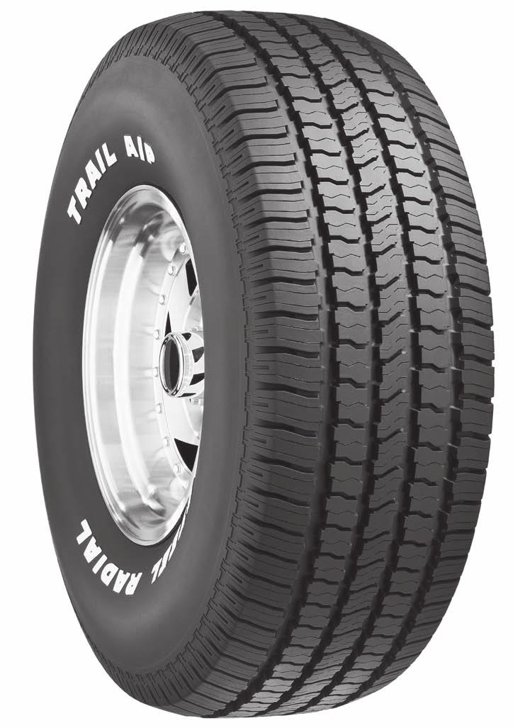 TRIVANT TRAIL A/P The all-weather Light Truck tire that helps