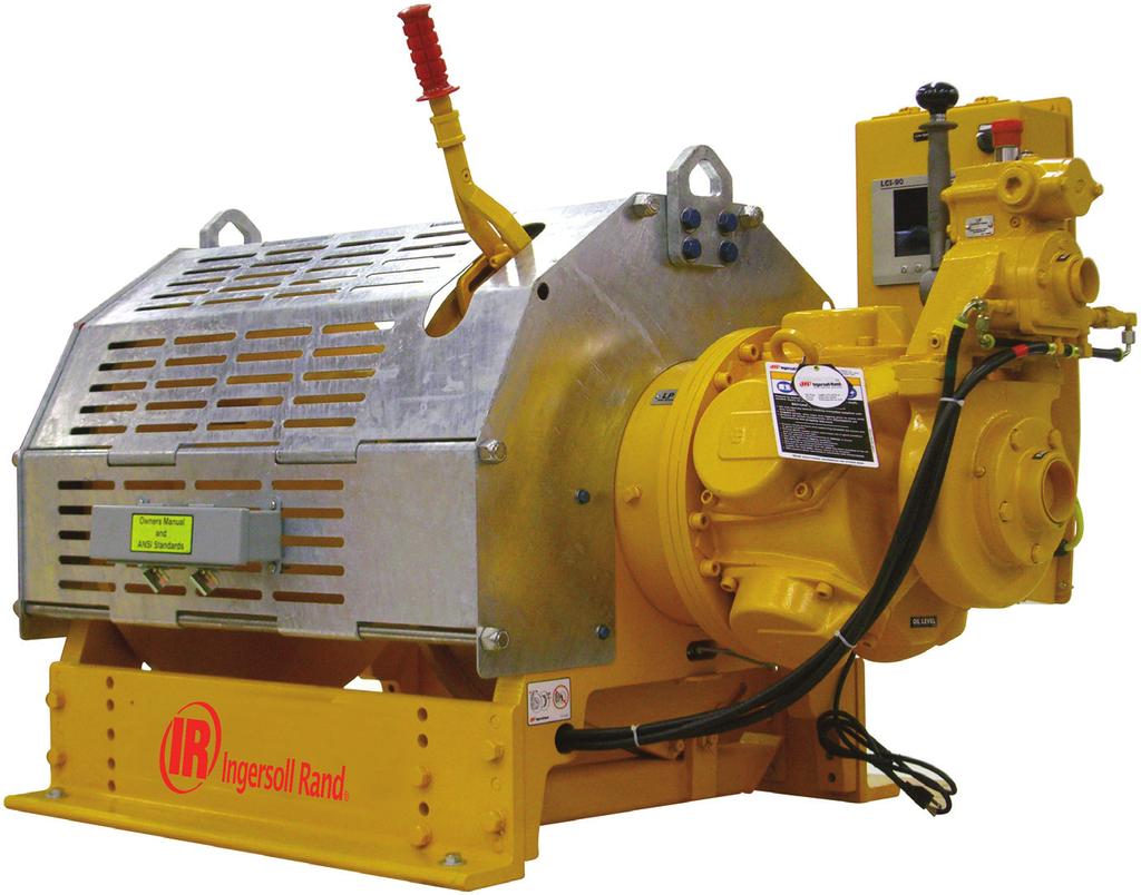 Infinity Dual Purpose Air Winches 1,445-5,000 kg (3,180-11,000 lb) Ingersoll Rand Dual Purpose winches are designed to maximize the use of your equipment.