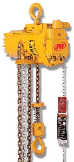 21 MLK Series and HLK Series 0.25 to 6 metric ton lifting capacities Features MLK Series The Ingersoll Rand MLK family of hoists is suitable for A5 / H5 severe-duty use in the 0.