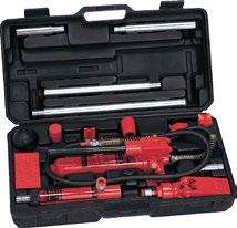 32 COLLISION / MAINTENANCE REPAIR KITS HOSES, COUPLERS & ATTACHMENTS 33 904004B 4 TON KIT (FORGED ADAPTERS) 904005A 4 TON KIT (CAST ADAPTERS) For collision repair, industrial and construction