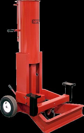 79327D HOOK-END ADAPTER BRACKET KIT enables the Rolling Lift Bridge to roll on the rails of the lift. Weight: 12 lbs. per set of 4. Push button air/hydraulic pump provides safe, quick lifting.