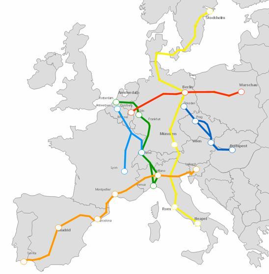 but the most difficult challenge to interoperability are the Automatic Train Protection (ATP) systems Each country has 1 to 3