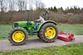 5E Series Tractors Applications 3 All-round versatility 5E Series tractors provide John Deere dependability and