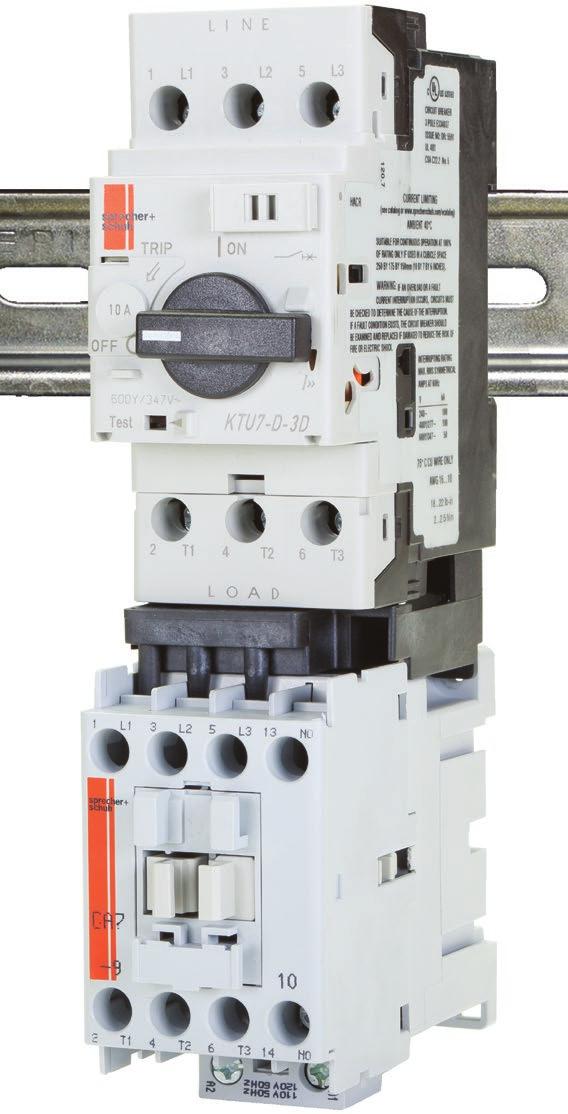 Series KTU7 UL489 Molded Case Circuit Breakers Versatile, convenient and space saving for a variety of applications Sprecher+Schuh s KTU7 series of UL Molded Case Circuit Breakers are UL489 and CE
