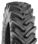 Wide spaces between lugs ensure thorough self-cleaning and stronger pull. 460/85R30 (18.4R30) 145A8 277 62 352-683C RADIAL 8000 TLR1W Designed to be on rear axle of high powered tractors.