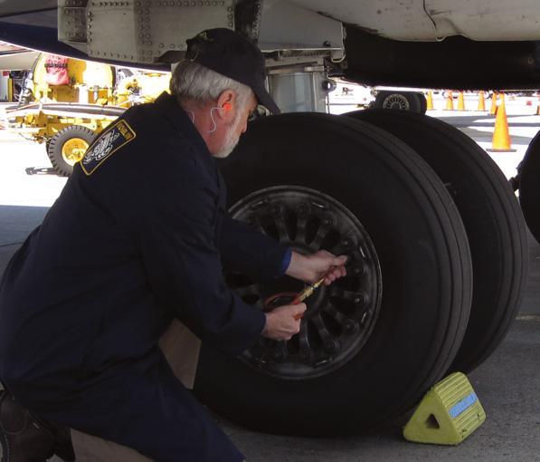 CHECK FREQUENTLY FOR FOREIGN OBJECT DEBRIS ON THE AIRPORT OPERATING SURFACES Other important recommendations: Protect tires in storage to avoid ozone damage on