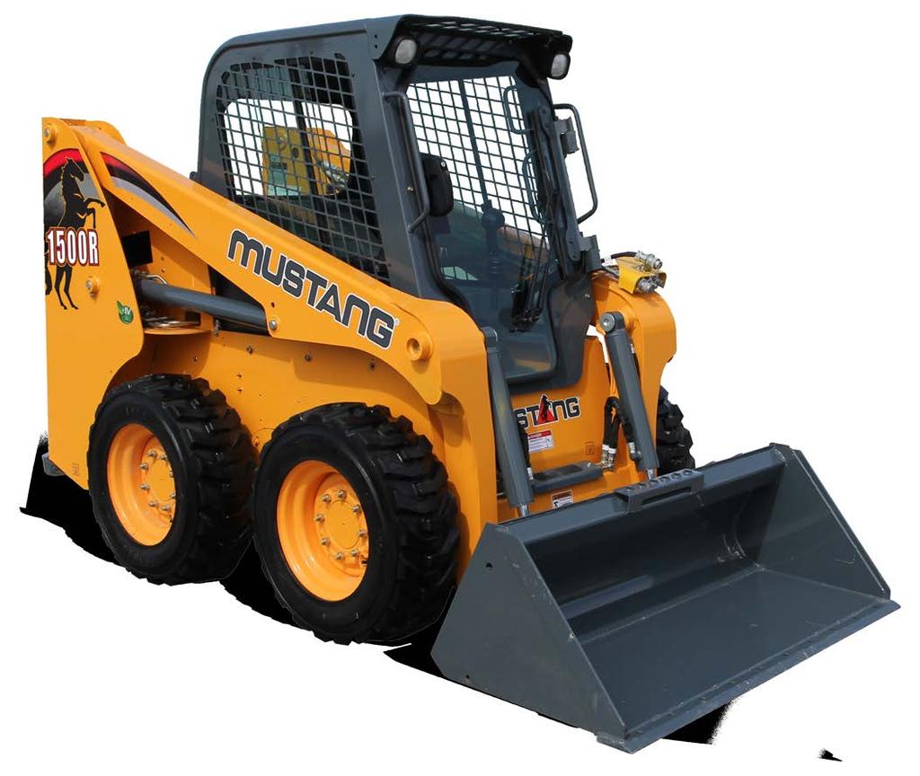 MID-FRAME SKID STEER LOADERS POWER and PERFORMANCE all-new MID-SIZED MUSCLE: MODELS 1350R, 1500R & 1650R TIER IV YANMAR DIESEL ENGINE Utilizing automatic regeneration and no fuel additives, these