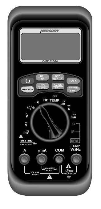 91-854009A 3 DMT2000A Digital Tachometer/Multi-Meter