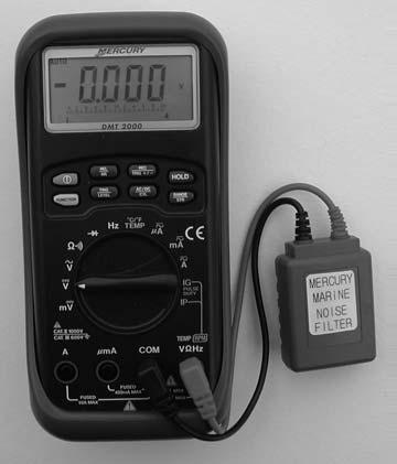 Meter Connections and Hook-up Interface Module Battery Check IMPORTANT: The internal battery for the Interface Module (P/N 91-854013-1) MUST BE in good working condition to obtain stable tachometer