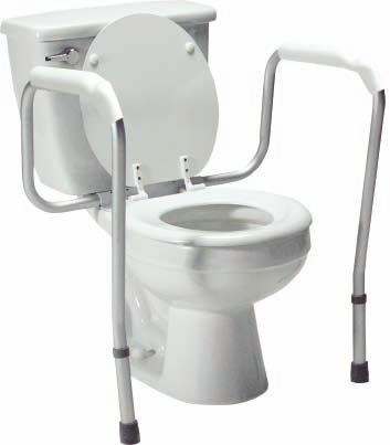 Versaframe Adjustable Height Versaframe Versaframe is designed to add support and enhance safety while toileting.