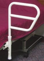 Lightweight, strong, and easy to clean, this rail is ideal for those who need a little extra assistance.