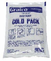 Personal Care Disposable Instant Cold Packs 9100A 6" x 8.