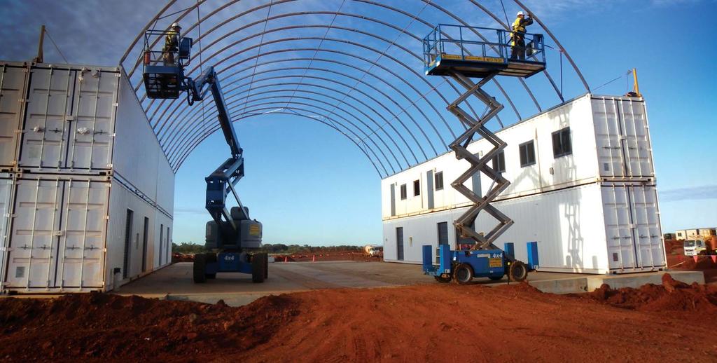 4 OUR STORY Relocatables Australia began operating in 2007, offering relocatable workshops to the mining industries.