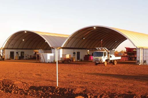 A dome and container installation can provide safe, sturdy facilities quickly and easily. A container installation is built to last and can protect your mining or agricultural and farming equipment.