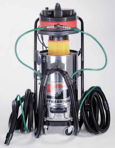 Electric Portable Dry Vacuums For use with air tools setup for two-tool operation. A cost-effective solution versus overhead central-vac systems. Quiet operation only 76 db(a).
