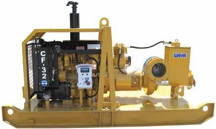 Multiflo CF general purpose dewatering pumps Cost effective, vacuum primed, dewatering pumping solution for small to medium sized applications.