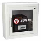 LIFEPAK 1000 DEFIBRILLATOR Cabinets and Mounting Options Surface Mount (7"