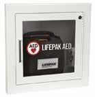 5" Return) AED Wall Cabinet with Alarm 11220-000079 (White) 11220-000076