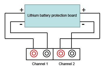 So battery protection circuit test is one of the important safety test items.
