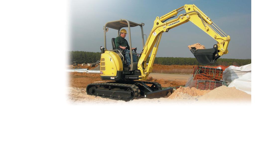 The Mini Exavator, Reinvented by Yanmar A Whole Line Up of High Performance