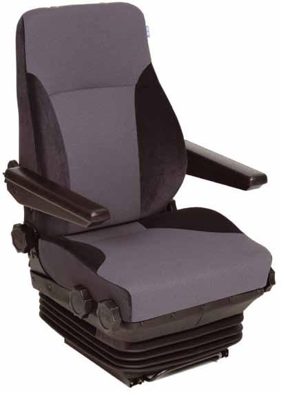 This seat is very suitable for smaller goods trucks, smaller buses, cranes, boats etc.