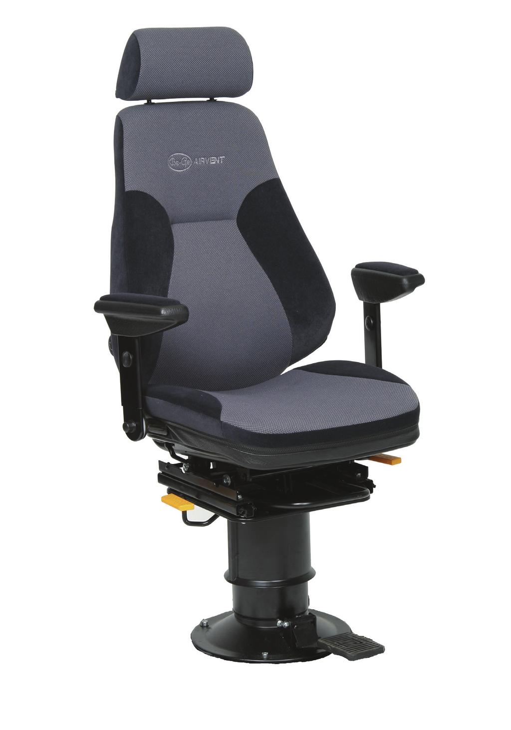 The lumbar support is infinitely adjustable, which provides a constant softness even when adjusted to its max point.