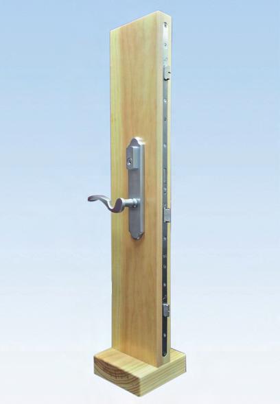 Display without Door Lock or Handle Wood mount display 45mm (1 3/4'') thick 1