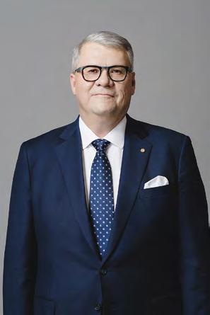 Vice President, Corporate Development and Senior Vice President,, UPM 25 28. President, Energy and Pulp Business Group, 28 21. CFO since 21. Chairman of the Board of Pohjolan Voima Oy.