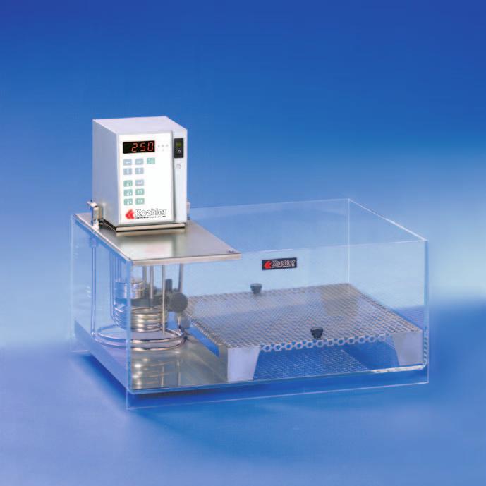 Penetrometer Bath Conforms to ASTM and related specifications Conditions petroleum samples and others requiring close temperature control prior to or during testing For use with manual and
