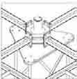 included with 10 Frame - (2) Stabilizing Rods included with 12 and 15 Frames - Mounting Pipes
