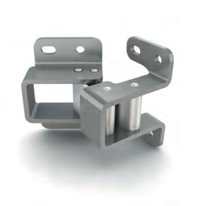 oncealed hinges oncealed hinge 90 opening Pins and links in 430 stainless steel Mounting features: - For nested doors or surface mounted doors. - LH or RH options.