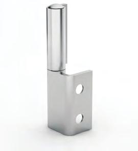 oncealed hinges oncealed pin hinges - 0 opening Non handed fitting. Removable pin in 304 stainless steel.