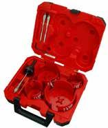 PAGE 531-2 2016 Milwaukee Tools 8 Pc. Big Hawg Hole Cutter Plumbers Kit.