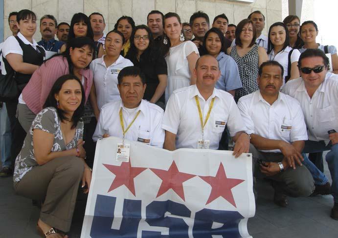 S.-Mexico border. The educational program which targets SAT, the equivalent agency to the U.S. s IRS, the Mexican Department of Agriculture (SAGARPA/SENASICA), Federal Inspected Establishments (TIF),