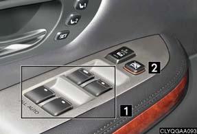 Topic 6 Opening and Closing Power Windows Power window switches To open: press the switch. To close: pull the switch up. Fully pulling up and releasing the switches causes the windows to close fully.