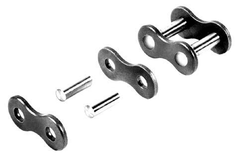 ANSI ROLLER ASSEMBLY PARTS ASSEMBLY Roller Roller Link CONNECTING LINKS Standard ("C") has a removable plate with a slip fit ("SF") on the pins which allows easy assembly