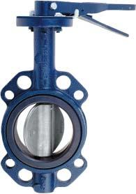 Butterfly Valves T5 (Wafer) and T6 (Lugged) Series