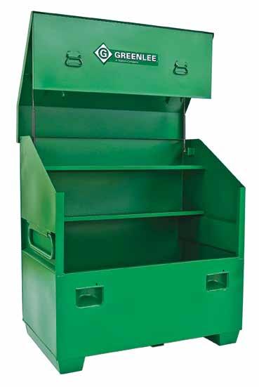 = new product = Replacement Part = Accessory B = Bare tool Slant-Top Boxes 3648 Large capacity storage with traditional slant-top design.