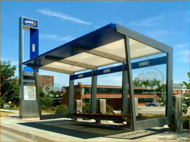 7.3.2 Station Characteristics The proposed BRT system should provide substantial transit stations or shelters.