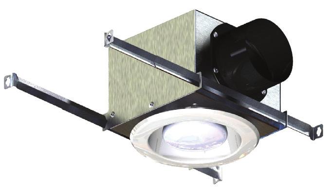 Vent Lights Available with LED Bulbs MODELS TD-MIXVENT, TD-SILENT, PV & SWF BATHROOM EXHAUST GRILLES FOR INLINE FANS Featuring Vent Lights and Premium Grilles JencoFan s Grille Options give you the