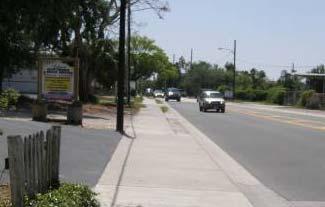 City has plans for sidewalk improvements Need to enhance pedestrian