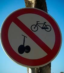 2068 permits EPAMD: - On a road or street 25 mph or less - On marked bicycle