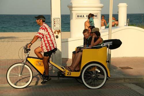 ALTERNATIVE TRANSPORTATION Bicycle Rickshaws Key Characteristics Human-powered,